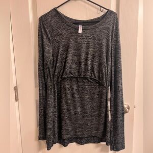 Latched Mama long sleeve nursing shirt